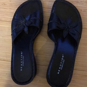 Kenneth Cole reaction black sandal 8